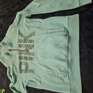 Victoria's Secret PINK Teal Fleece Lined Top